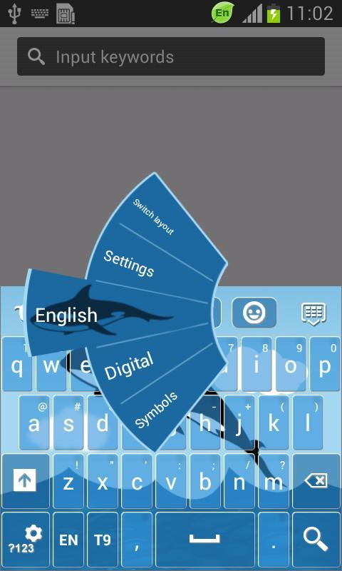 Killer Whale Keyboard截图3