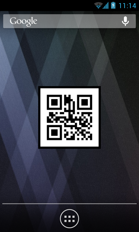 QR Clock Widget截图2