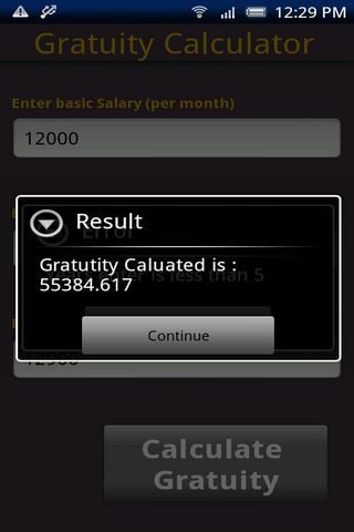 Gratuity Calculator截图2