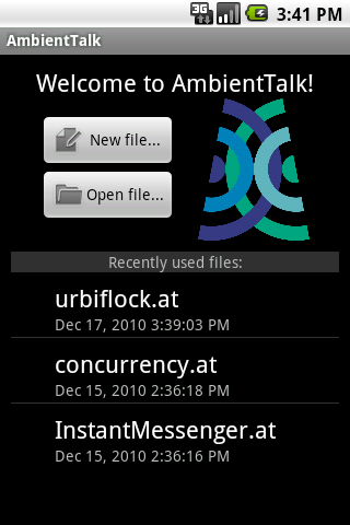 AmbientTalk Interpreter截图1