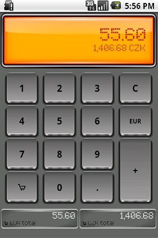 Euro Shopping Calculator!截图1