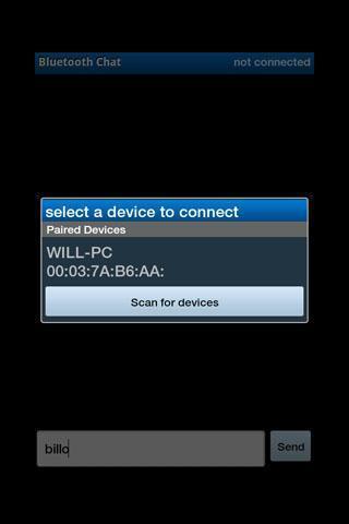 蓝牙聊天应用截图3