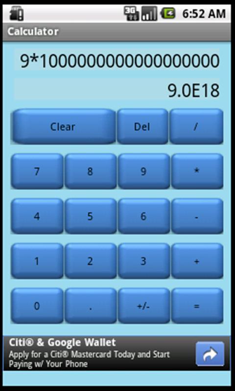 Basic Calculator截图2