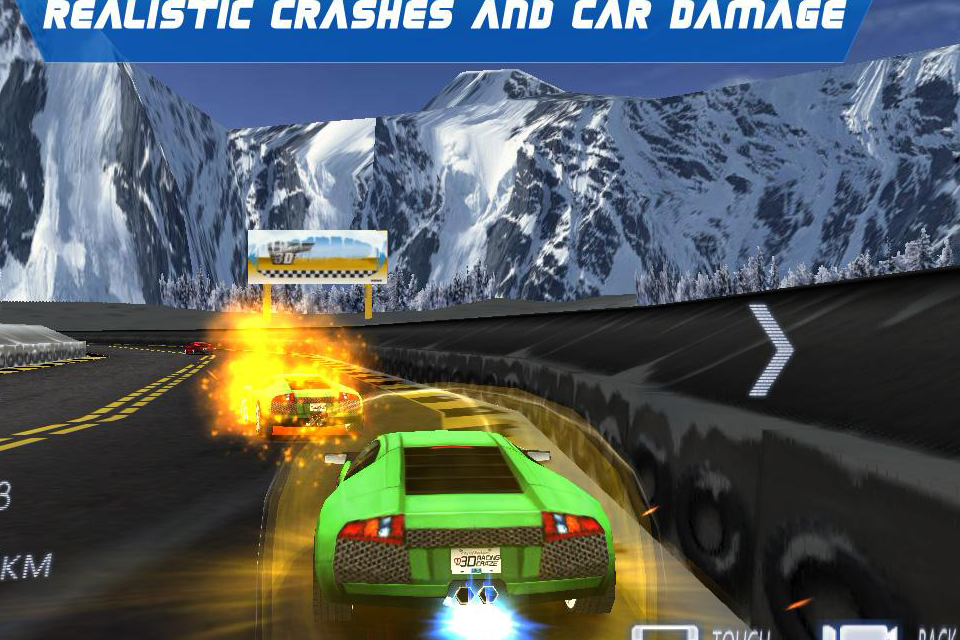 3D赛车竞速2014 Speed Car Racing 3D New 2014截图1