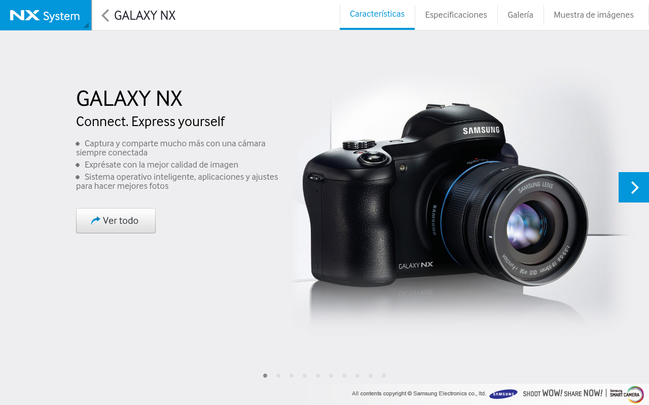 Samsung SMART CAMERA NX (ESP)截图3