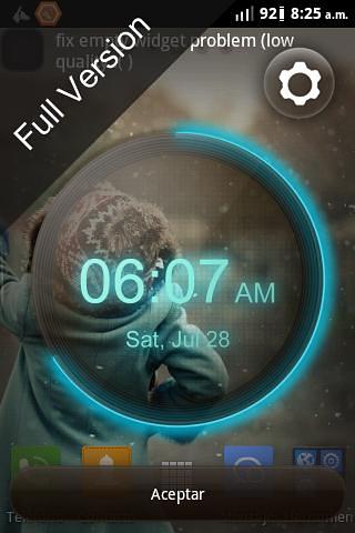 wClock widget free截图4