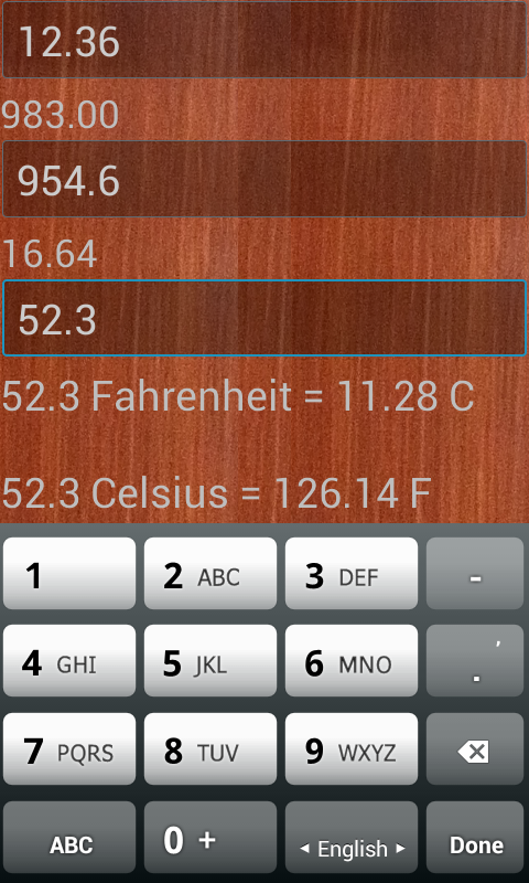 Calculator for oils截图3