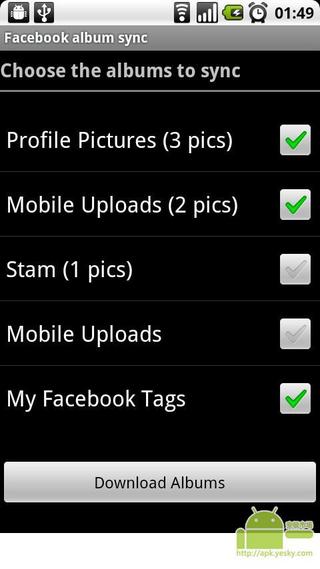 脸书相册同步 - LITE截图2