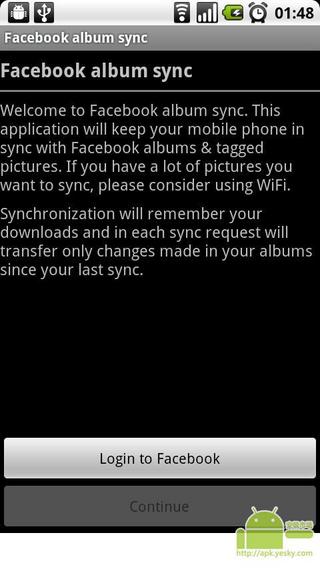 脸书相册同步 - LITE截图1
