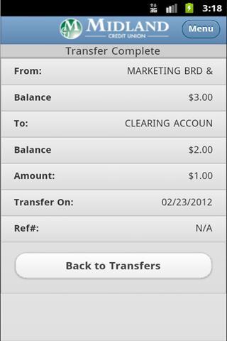 Midland Credit Union Mobile截图4