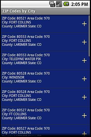 ZIP Code Lookup截图2