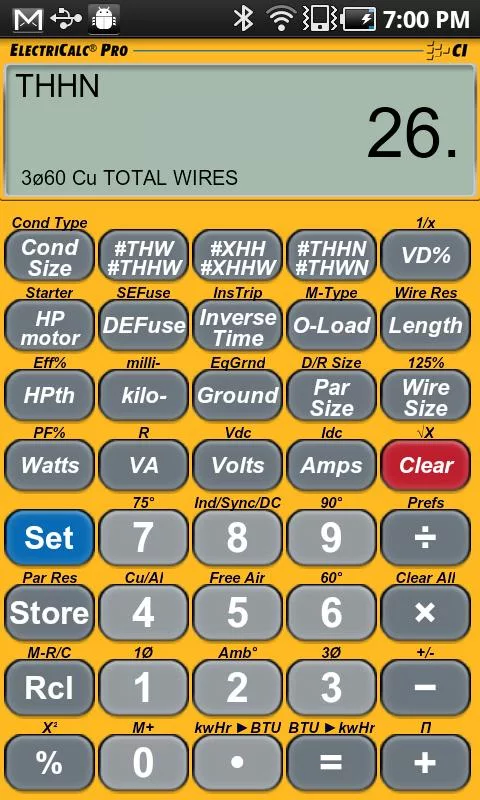 电学计算器ElectriCalc Pro Calculator截图3