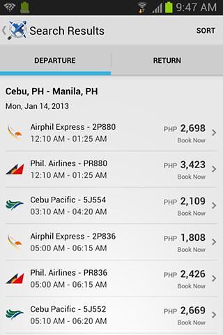 Flight Search PH截图1