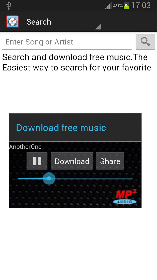 Download free music app截图5