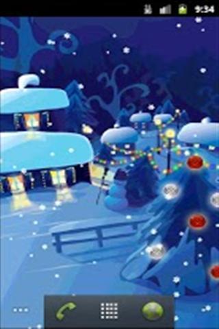 Sweet Christmas Live Wallpaper Free截图1