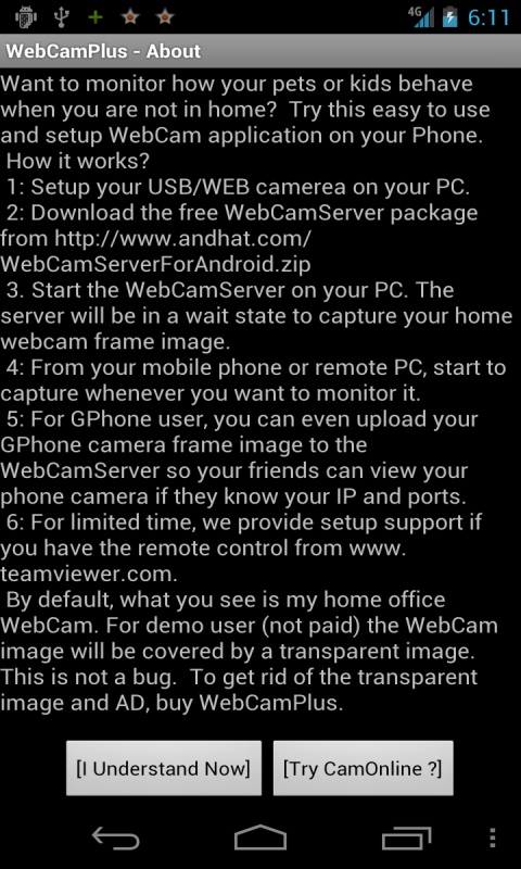 WebCam 监控摄像头截图4