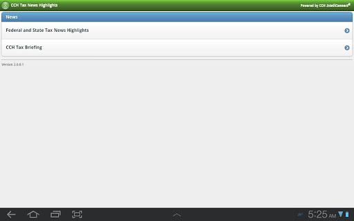 CCH Tax News Highlights截图2