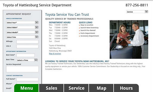 Toyota Hattiesburg截图4