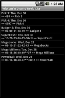 Wisconsin Lottery Droid Lite截图1