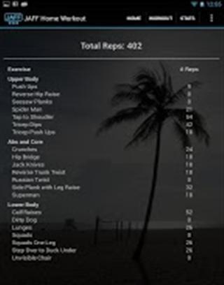 JAFF Home Workout截图5