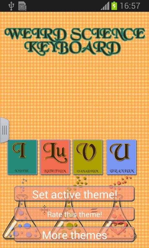 Weird Science Keyboard截图1