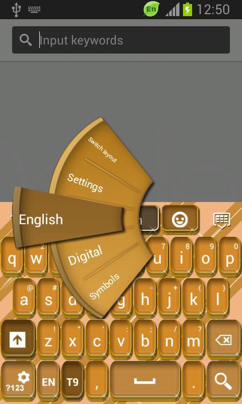 Golden Coins Keyboard截图3