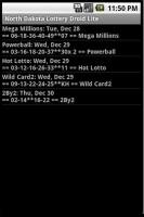 North Dakota Lottery Droid Lite截图1