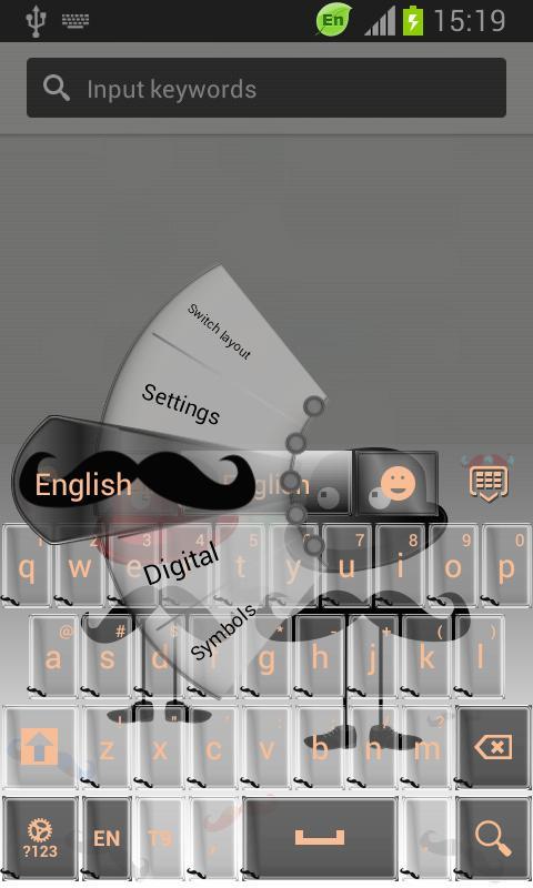 Moustache Keyboard截图2