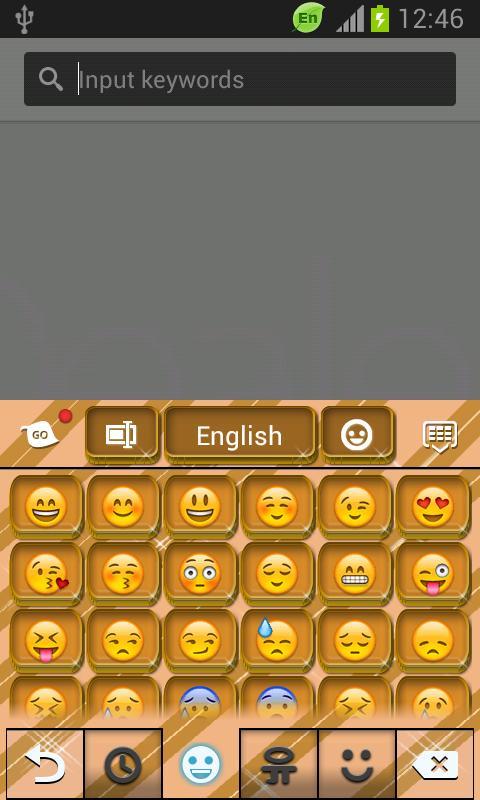 Golden Coins Keyboard截图4