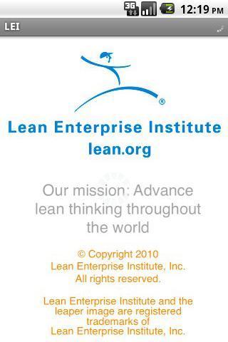 Lean Enterprise Institute截图1