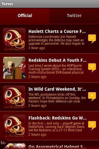 The Official Redskins App截图2