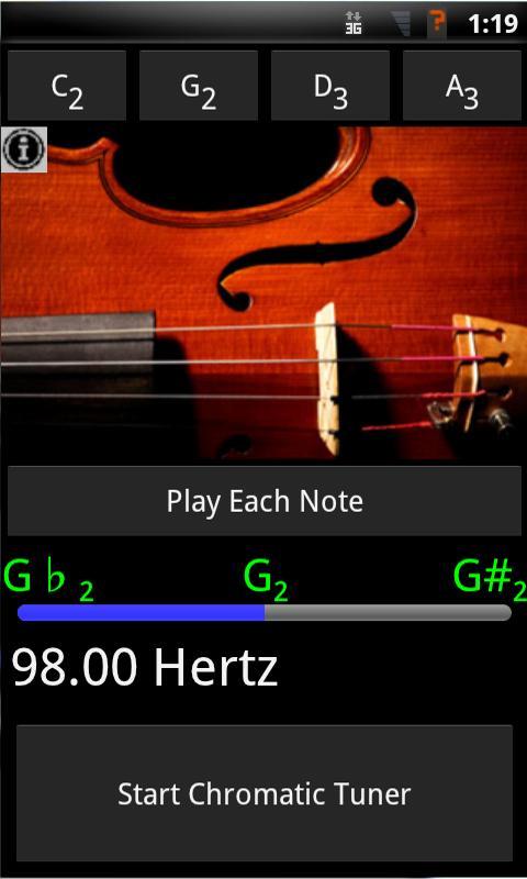 Simple Cello Tuner截图4