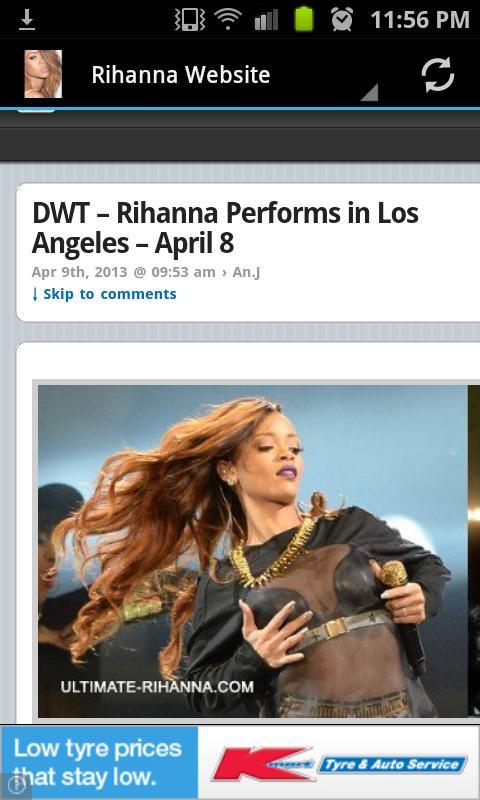 Rihanna 2013 Tour Music News截图4