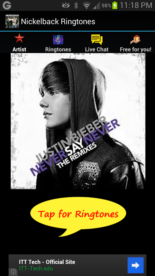 Best Justin Bieber Ringtones截图1