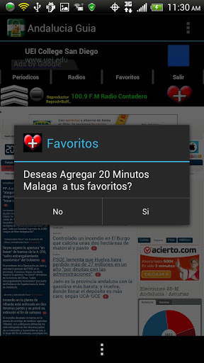 Andalusia Guia News and Radio截图6