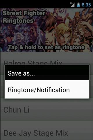 Street Fighter Ringtones: FREE截图2