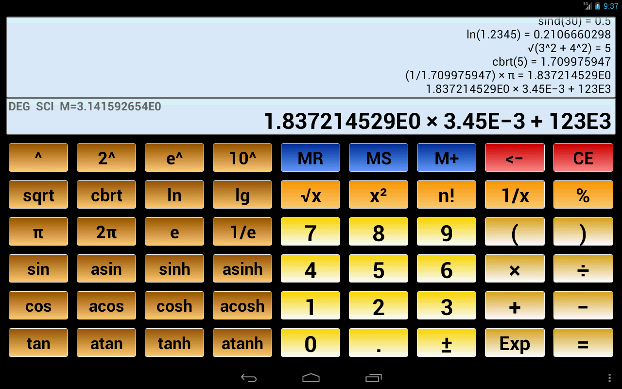 Scientific Calculator 3截图1