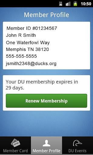 Ducks Unlimited Membership App截图4