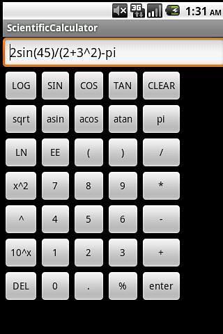 Scientific Calculator Free截图1