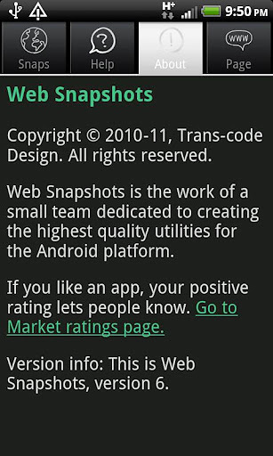 Web Snapshots截图4