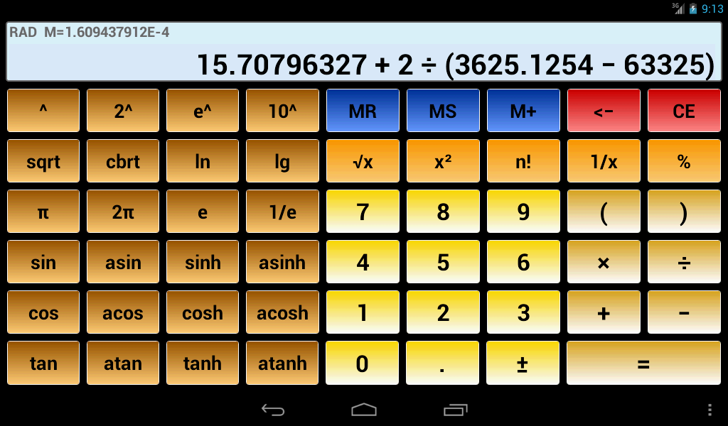 Scientific Calculator 3截图2