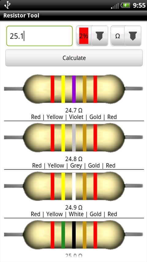 Resistor Tool截图2