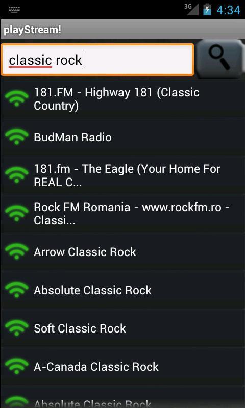 playStream Internet Radio截图2