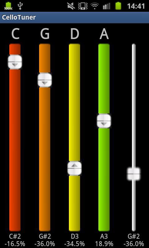 Cello Tuner (Free Version)截图1
