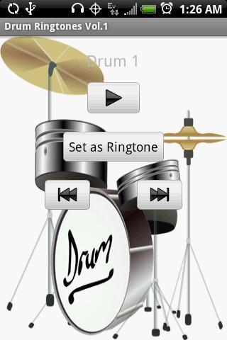 DRUM Ringtones Vol.1截图1