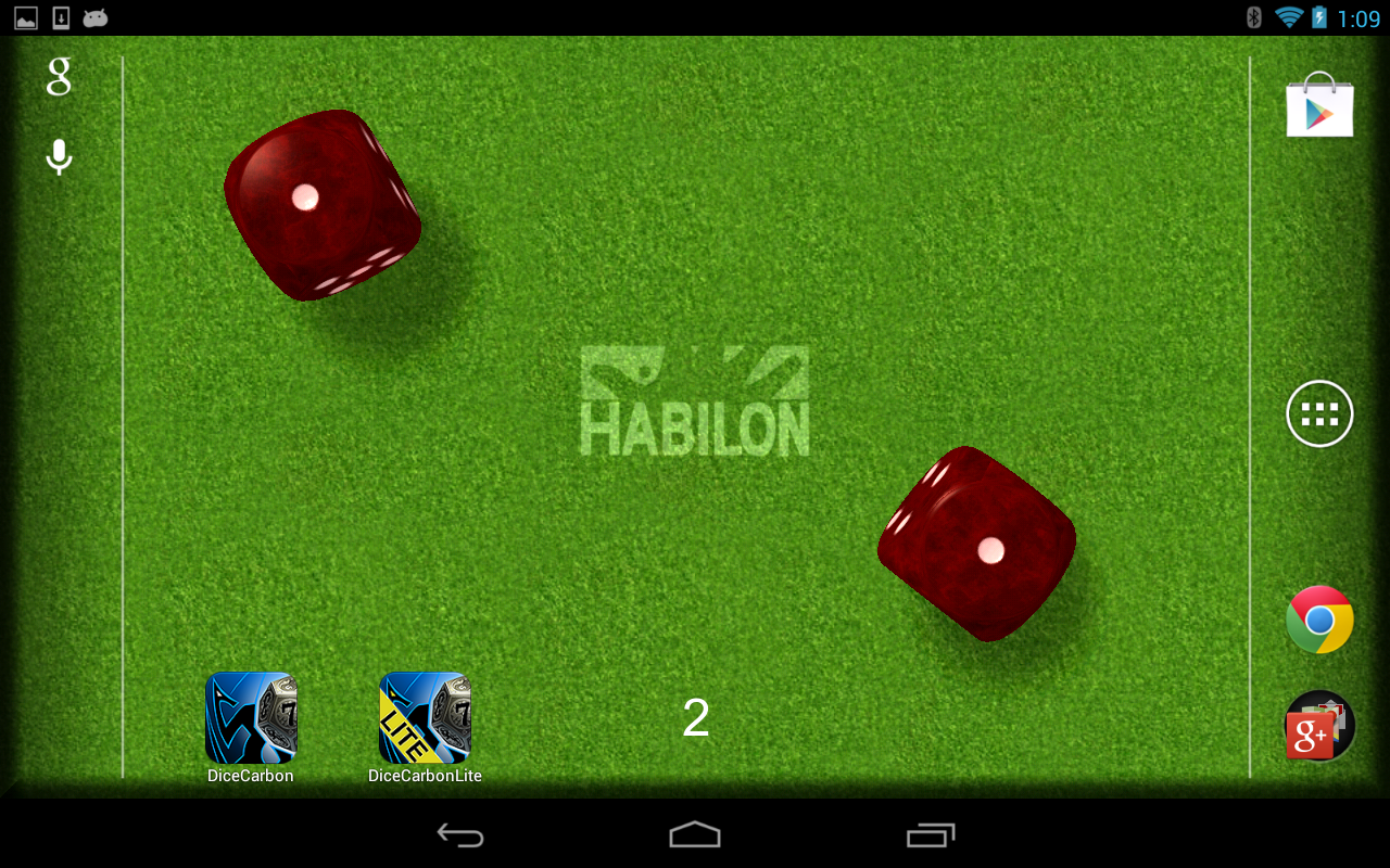 3D Dice Live Wallpaper截图1