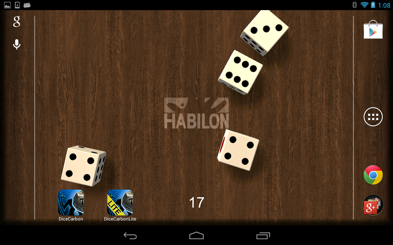 3D Dice Live Wallpaper截图2