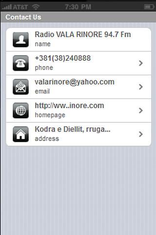Radio VALA RINORE截图2