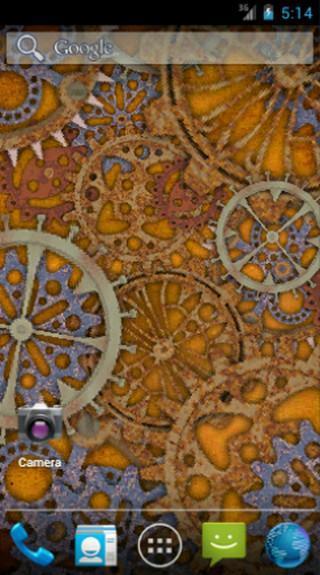 Steampunk Live Wallpaper 01截图4