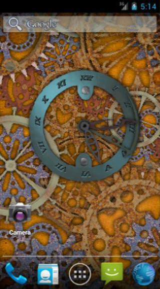 Steampunk Live Wallpaper 01截图3